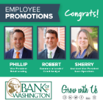 Employee Promotions: Phillip, Robert, Sherry